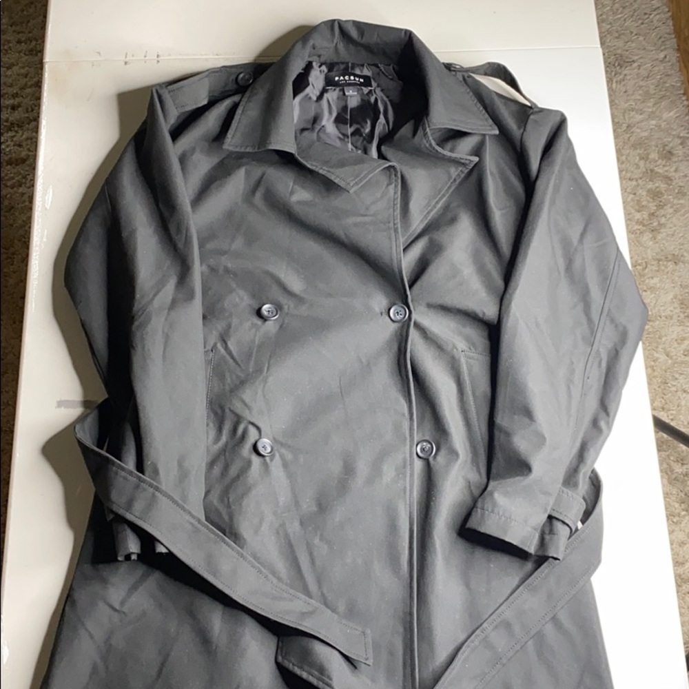 Pacsun Mens Trench Coat